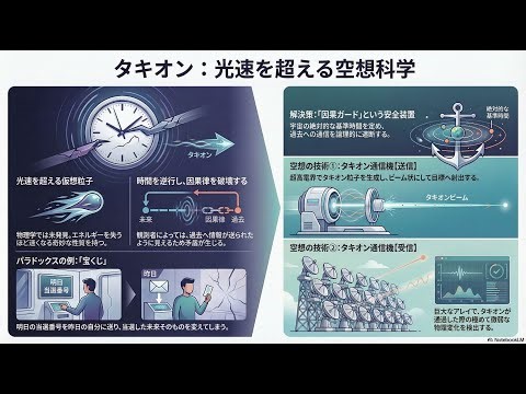 【タキオン】光より速い粒子のパラドックス