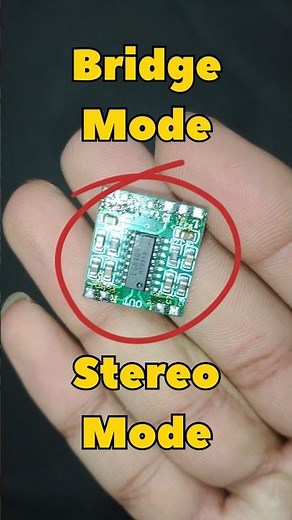 Stereo 🆚 Bridge PAM8403 #experiment