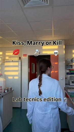 𝐋𝐨𝐮𝐢𝐬𝐞 - Culture Biologique👩🏼‍🔬 on Instagram: "Kiss Marry or Kill lab edition 🧬🔬 1) Kiss : qPCR, Marry : cell culture, Kill : Western blot 2) Kiss : DNA extraction, Marry : flow cytometry, Kill : gram staining 3) Kiss : R studio, Marry : Excel, Kill : Python 4) Kiss : Elisa, Marry : confocal, Kill : cloning WHAT ABOUT U ?? 💋💍💀 #sciences #lab #biology #research #engineer"