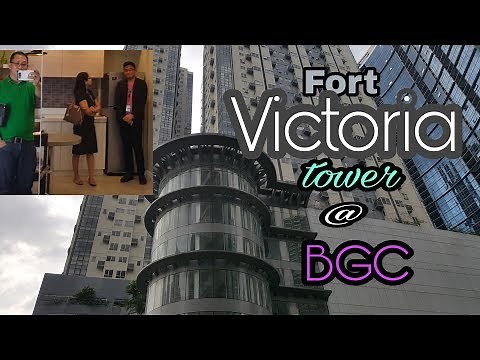 Fort Victoria Tower @ BGC Taguig. Few units available