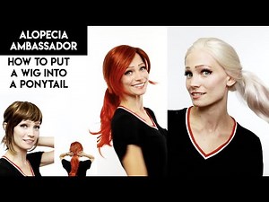How to Put a Wig into a Ponytail