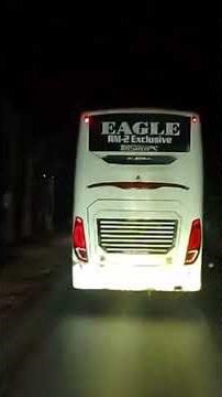 eagle bus is came back