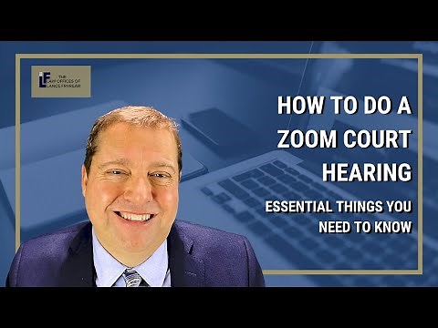 How To Do a Zoom Court Hearing: Essential Things You Need To Know | Washington State Attorney