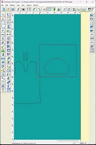 How to use Forfex tool in Richpeace CAD #richpeace #CAD #fashion