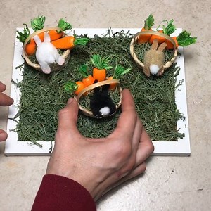 1M views · 28 reactions | This curious bunny craft is just the cutest thing & so easy to do!  | Good As New | Facebook