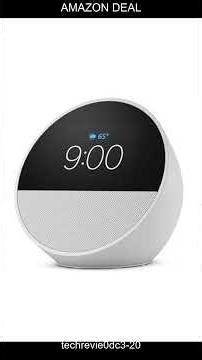 Discover the New Amazon Echo Spot Smart Alarm Clock Perfect for Nightstands and Offices