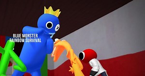 Download & Play Blue Monster: Rainbow Survival on PC & Mac (Emulator)