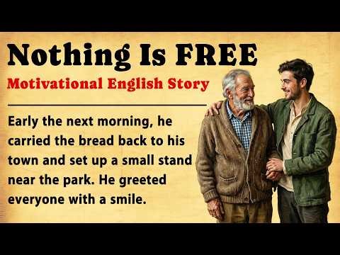 Nothing Is Free 🌟 | Powerful English Story for Listening & Speaking || Grade Reader