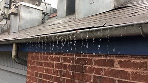 Rain Overflowing In Faulty Gutter On Stock Footage SBV-330448044 - Storyblocks