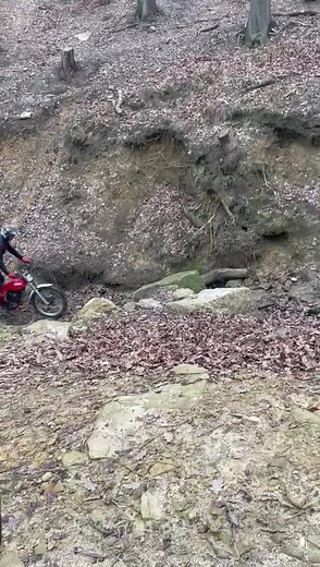 Twin Shock Fantic Trials Riding Techniques