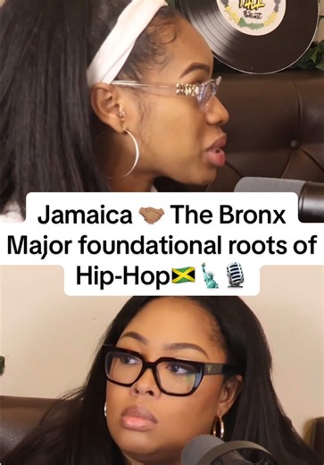 Hip Hop was Born in The Bronx Big Bronx 🗽 It’s Rooted in Jamaican sound system culture. Don’t argue with us … do the research 👩🏽‍💻🎙️🇯🇲✨ #HipHop #Dancehall #Reggae #NYC #Bronx