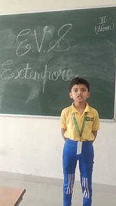 EVS Extempore Class-3 Afternoon Learning outcome: Students have understood the chapters,improved their speaking skills and participating in extempore helped to build self confidence in ability to speak publicly. Subject teacher - Salvinder kaur. #sdpsinternationalschoolindore #sdpsstudents #sdpsgroup #SDPS #School #Bestschool | SDPS International School