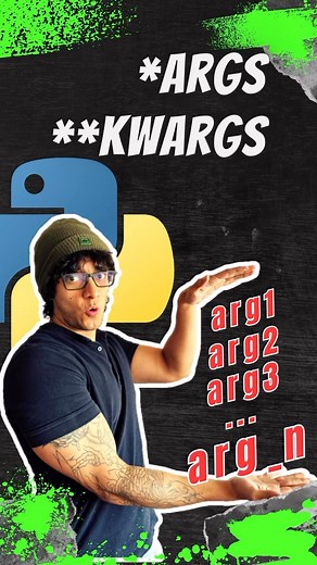 5.5K views · 742 reactions | Argumentos variables en python con *args y **kwargs. #python #programacion #args #kwargs | Pildoras de programación | Facebook