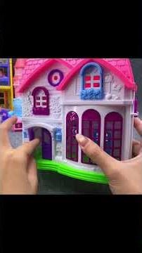 3 Minutes Satisfying toys Unboxing Peppa Pig kids swing Family Playset Slide Toys Collection Review