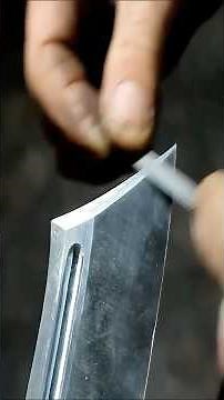 Forging a Knife from a Truck Spring – Raw ASMR Metalwork