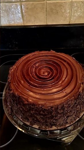 Yummy Costco Chocolate Fudge Cake!