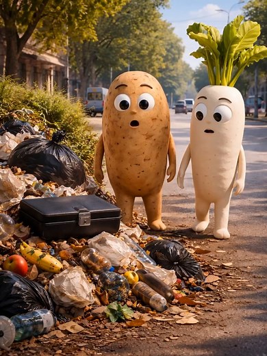 Aloo aur Mooli ko Kachray se 5 Crore Dollar Mil Gaye Kabhi kabhi kismat itni tez hoti hai ke zindagi pal bhar mein badal jati hai… 😱 Aloo aur Mooli ko kachray se ek aisa bag mila jis ne unki duniya hi badal di! 💰 Lekin itna paisa sambhalna asaan nahi… ab dekhna yeh hai ke yeh paisa unki zindagi banata hai ya bigaarta hai 👀🔥