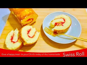 Swiss Roll !! Easy & Simple Delight !! Homemade Recipe