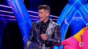 Lisa Curry is revealed as the Caterpillar on The Masked Singer Australia