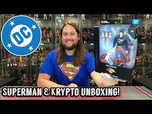 Superman Movie Edition DC McFarlane Toys Unboxing & Review!