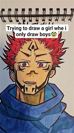 I dont like to draw girls | #drawing #youngartist