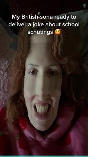 British Persona Jokes About School Shootings | Chip Chip Cheerio Meme