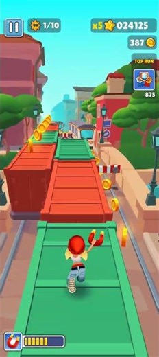 #gaming Subway Surfers Crazy Run 😱 | No Crash Gameplay | AMC Bharat Gaming