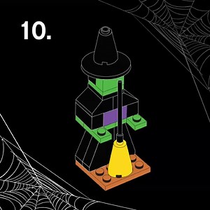 29K views · 291 reactions | Diese kleine Hexe ist in 9 leichten Schritten gebaut. Wir wüschen euch ein gruseliges Halloween!  | LEGO | Facebook