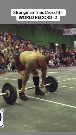 Strongman Tries CrossFit - WORLD RECORD -2