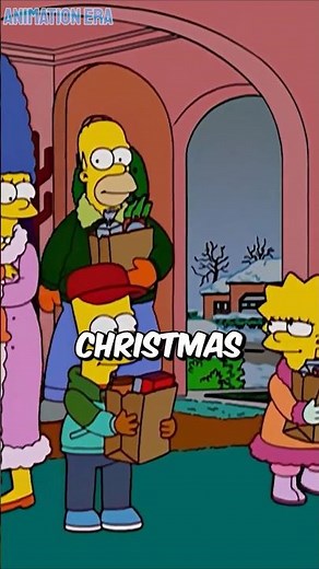 What Happens When Christmas Comes To Springfield? #thesimpsons