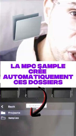 📁 MPC SAMPLE automatically creates these folders