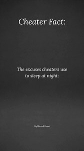 Cheating always comes with an excuse. Accountability rarely does. Which one have you heard? #CheaterLogic #NoExcuses #BetrayalTruth #HardTruths #ToxicBehavior #RelationshipReality #EmotionalAwakening #RedFlags #Gaslighting | Unfiltered Heart
