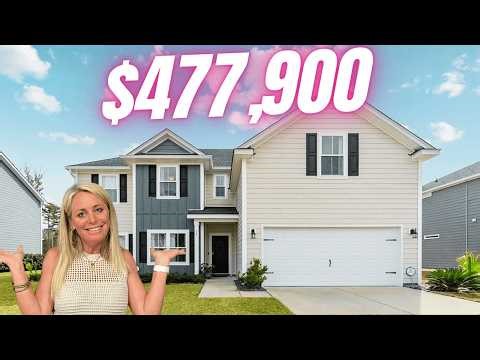 Golf Course View Home in Richmond Hill GA | Lagoon Views, Office & Guest Suite