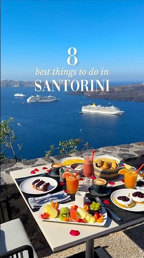 Best things to do in Santorini 🇬🇷