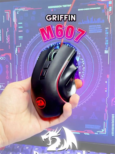 Redragon GRIFFIN M607: Precisión y Comodidad para Gamers
