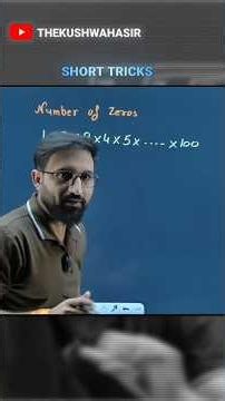 Zero Counter Hack! Maths trick by the kushwaha Sir #shorts #maths