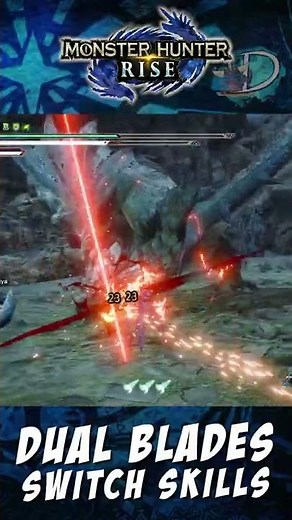 Dual Blades Switch Skills - Monster Hunter Rise - Darcblade Shorts
