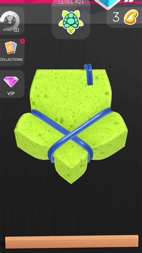 Making Turtle In Sponge Art || #shorts #trending