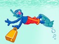 Game 123 Sesame Street: Underwater Sink or Float online. Play for free