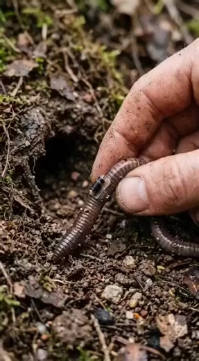 Discovering Field Worms: A Close-Up Exploration