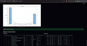 AI Data Cleaner & Visualizer: Streamlit App Demo
