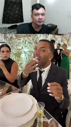 This guy eats at a fancy restaurant and you won't believe what happens