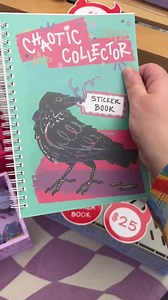 Chaotic Collector Sticker Book | Reusable 50 Page A5 Junk Journal Release Book for Stickers, Decals, and Washi Tape - Etsy