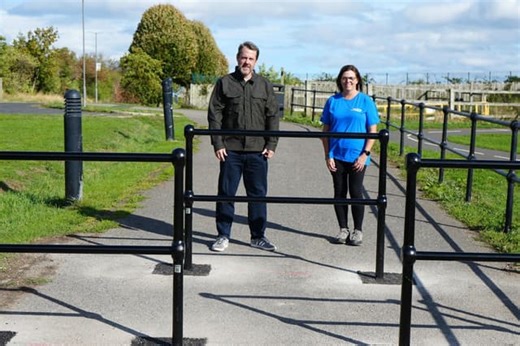 'We want to ensure it stays a jewel in Hartlepool's crown': New barriers aim to deter park motor menaces