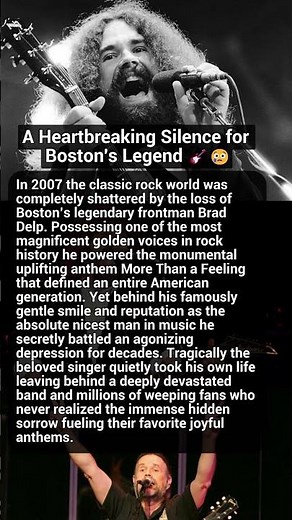 A Heartbreaking Silence for Boston's Legend 🎸😢