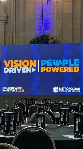 💙 MCC College-wide Professional Development Day 2025 💙 Vision Driven, People Powered -October 14, 2025, Union Station. More than 700 Metropolitan Community College employees gathered at Union Station for a day of connection, learning and growth. From inspiring breakout sessions and recognition of colleagues celebrating 5 to 35 years of service, to an engaging keynote from Dr. Nicole Price on engineering empathy, the day celebrated what makes MCC shine... our people. As Chancellor Dr. Kimberly 