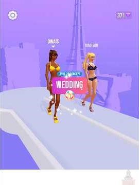 Cute Girls Ramp Walk level-29 Fun Gaming Short video ゲームの楽し み #shorts #foryou #mobilegame #게임