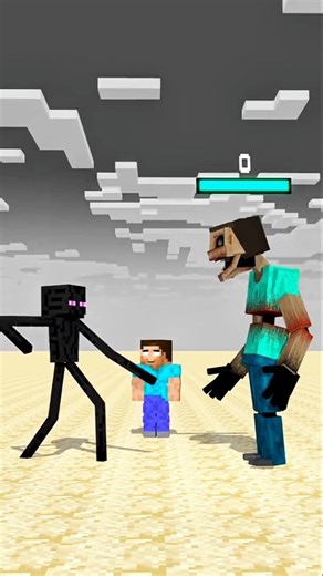 Giant Steve Monster vs All Minecraft Mobs Fight 😱🔥 | #minecraft #challenge