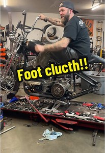Foot clutch jockey shift coming soon! #harley #harleydavidson #custom #chopper #choppers #choppertime #garage #oldschool #motivation #motor | Chopper Time