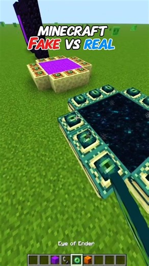 Minecraft FAKE vs REAL..🧐🔥